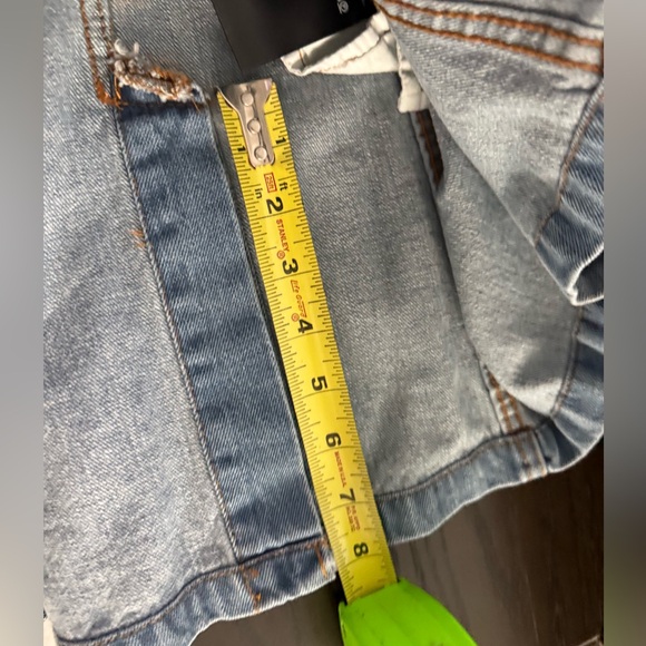 Free People Seamed & Structured Denim Jacket NWT - Picture 7 of 16